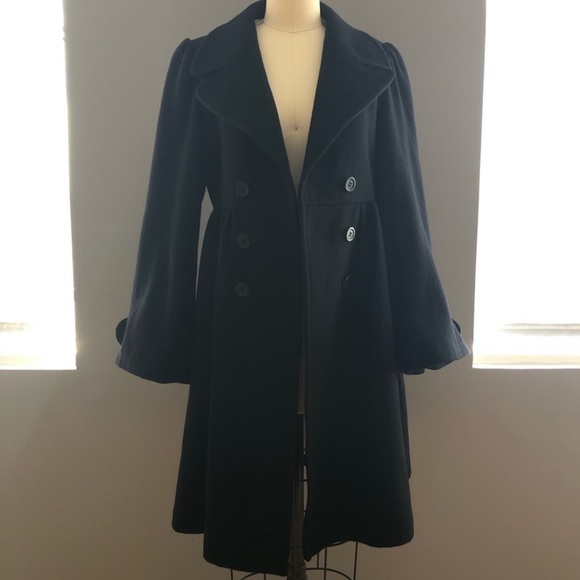 Limi Feu Black Wool Coat - Picture 1 of 7